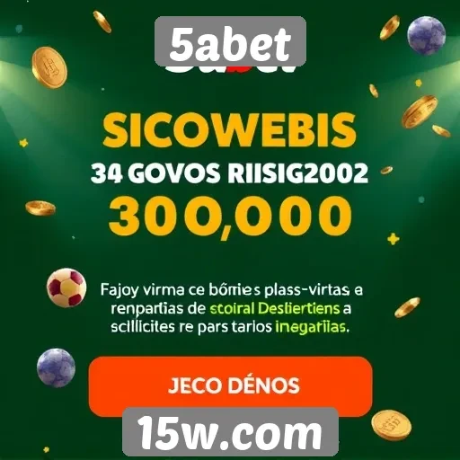 5abet oferece bônus de boas-vindas para novos usuários